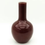 A Sang de Boeuf Vase