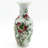 A Nine Peaches Decor Vase