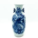 A Blue and White Vase