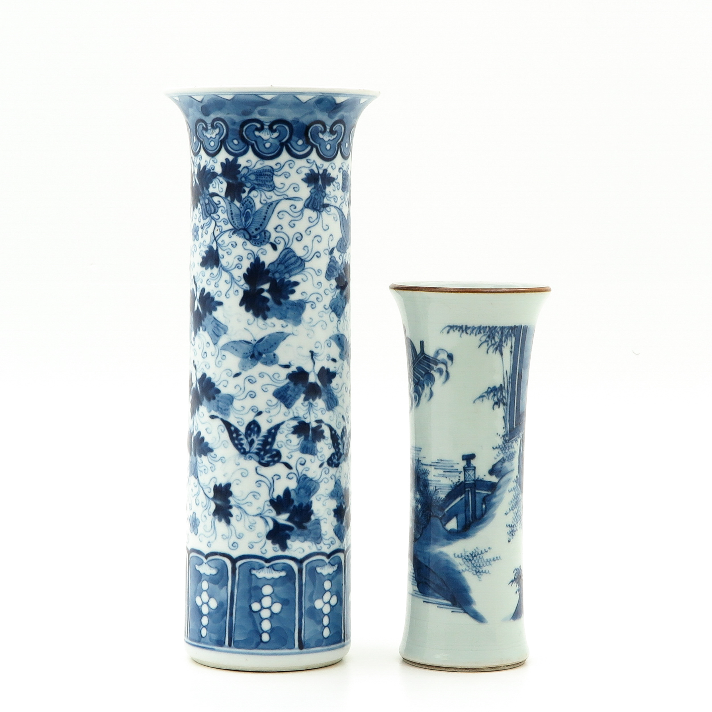 Two Blue and White Vases - Image 4 of 9