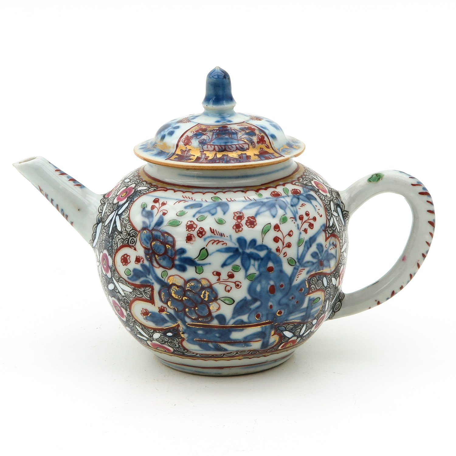 A Polychrome Teapot