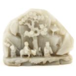 A Carved Jade Sculpture