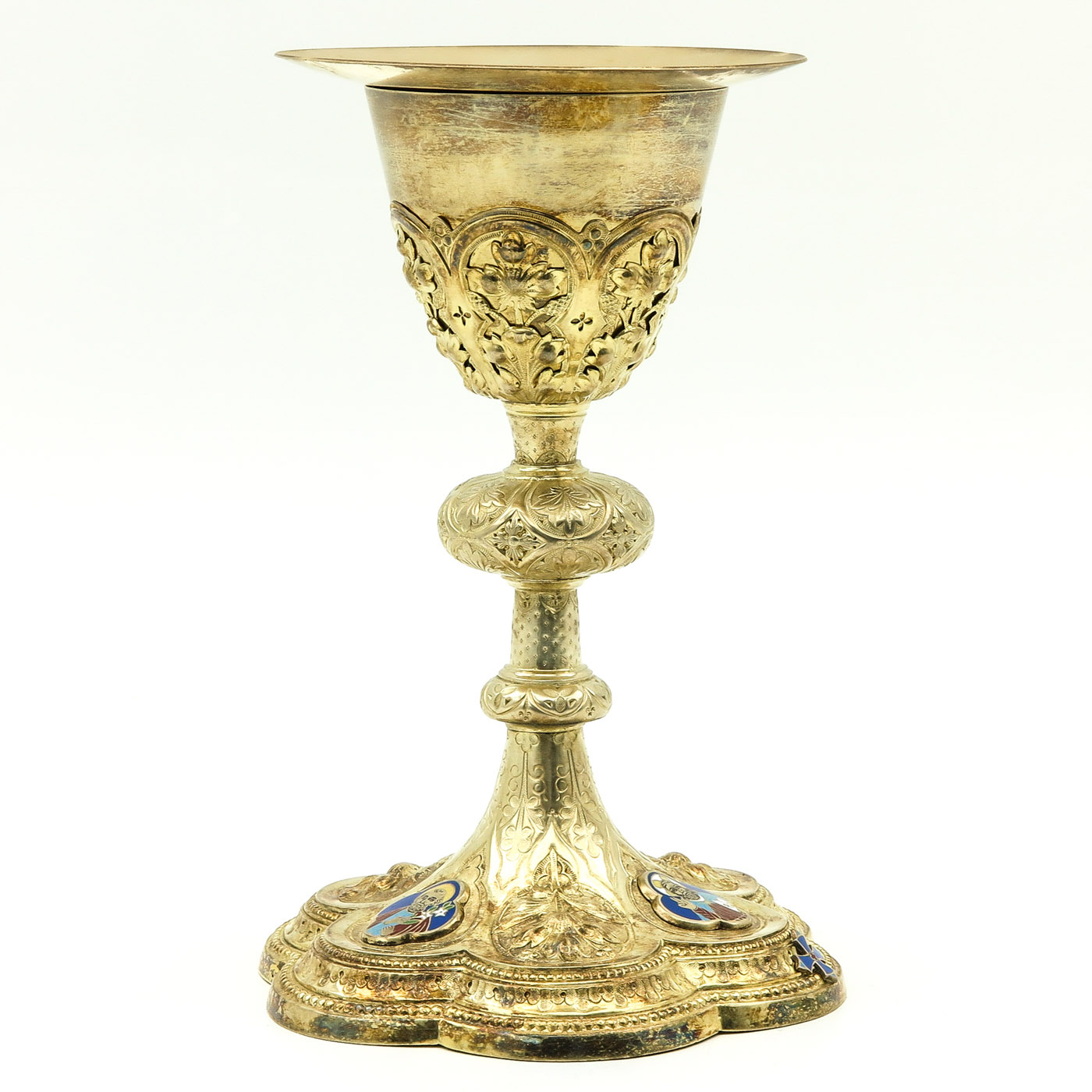 A Gilt Silver Chalice - Image 5 of 5
