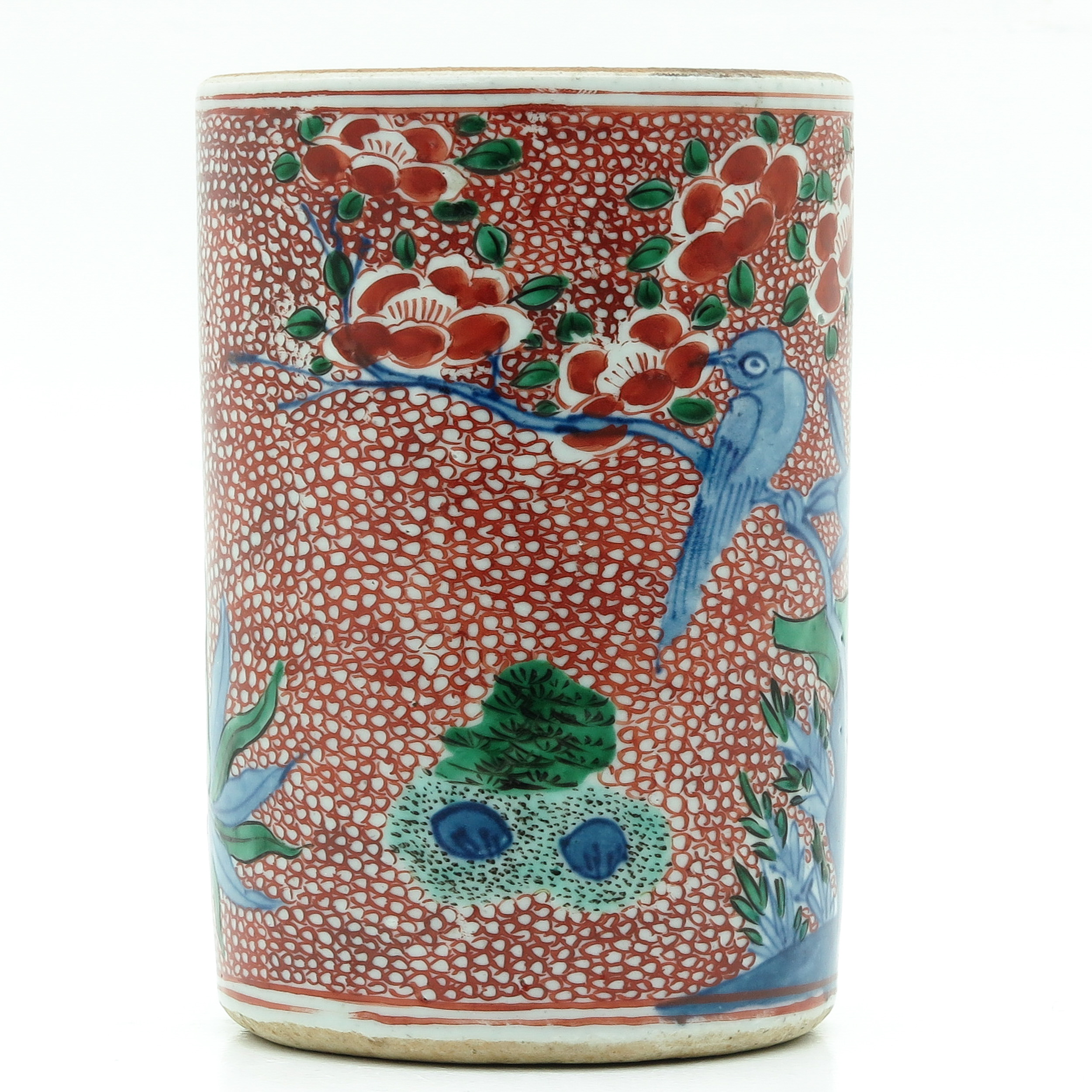 A 7th Century Polychrome Decor Vase - Image 4 of 9