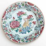 A Famille Rose Plate