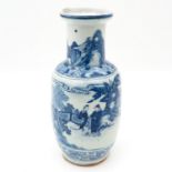 A Blue and White Vase