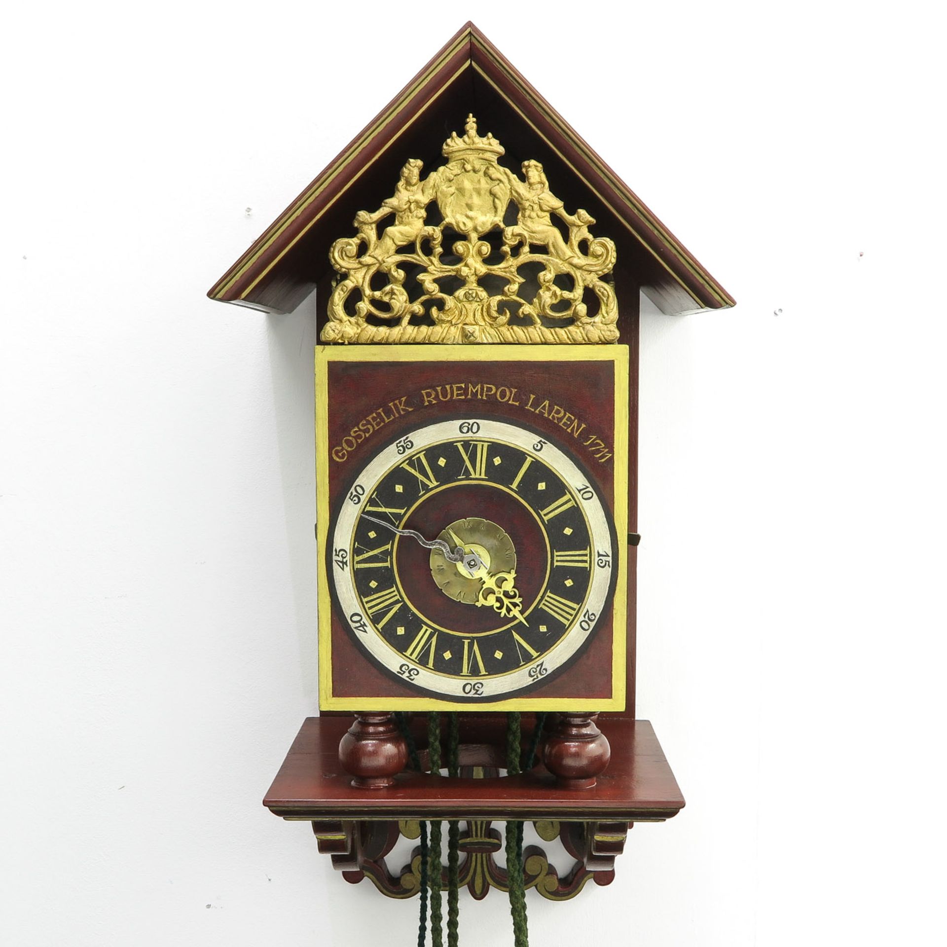 A Signed Gosselik Ruempol Clock