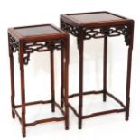 A Set of 2 Chinese Nesting Tables
