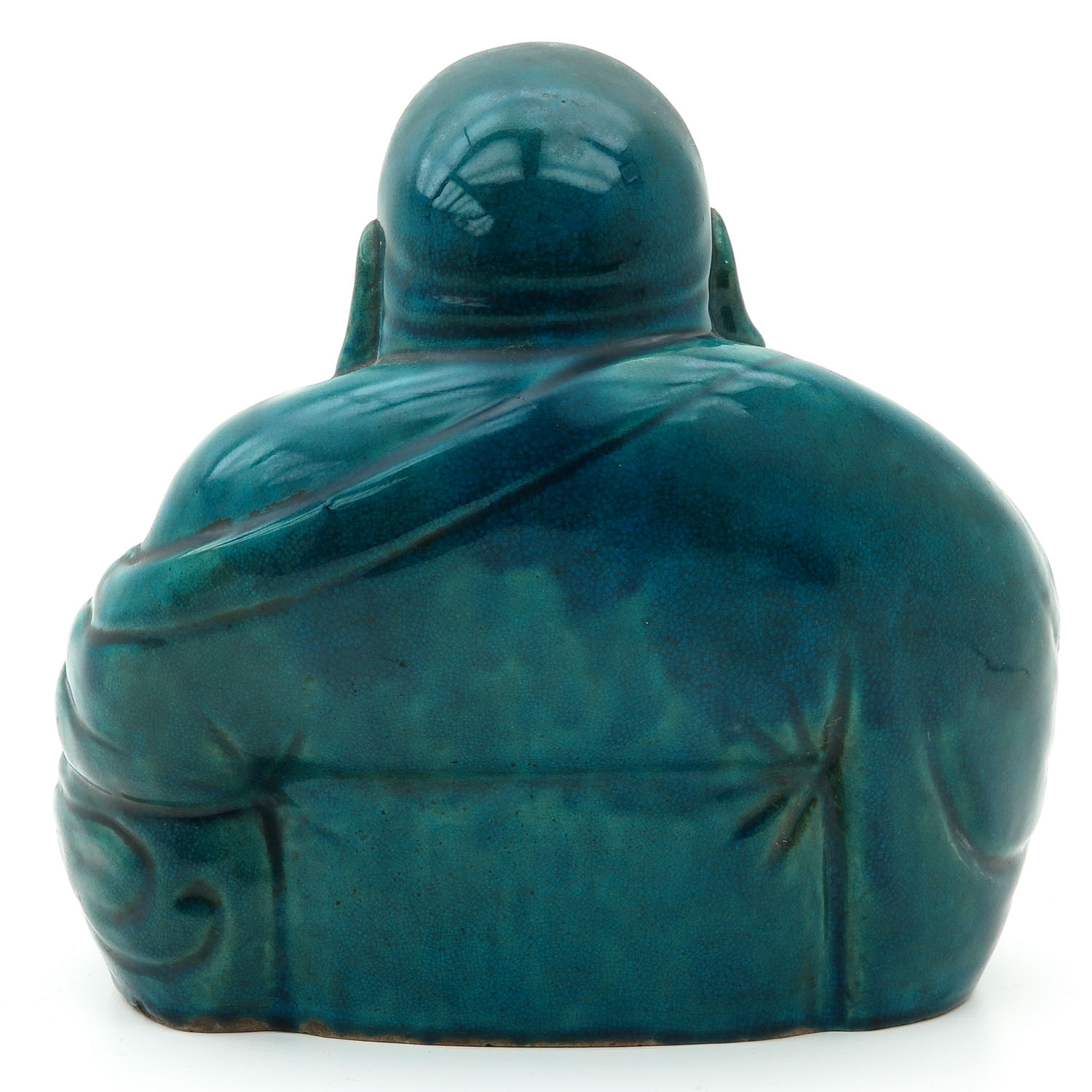 A Hotai Buddha Sculpture - Image 3 of 8