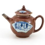 A Batavianware Teapot