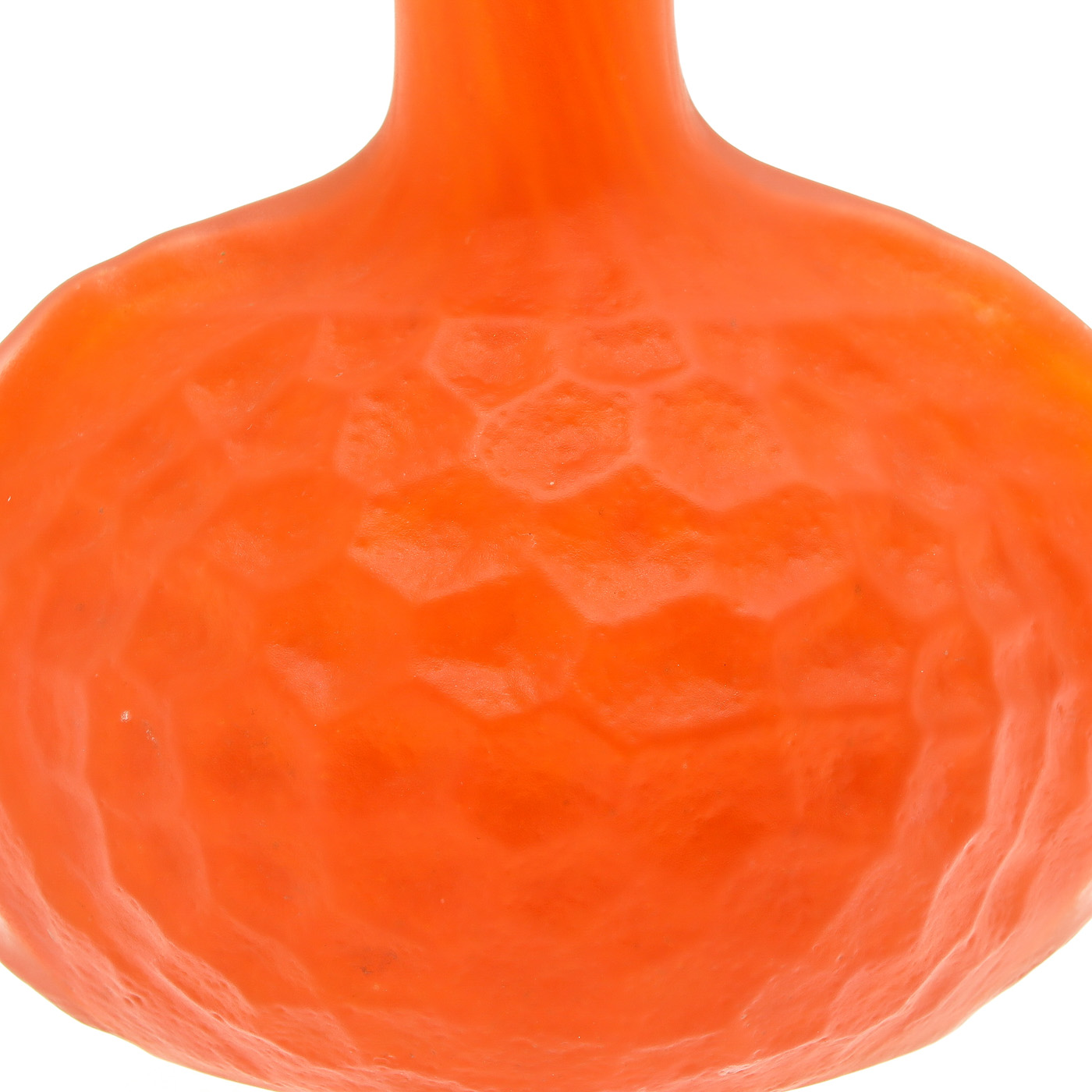 An Orange Glass Vase - Image 7 of 7