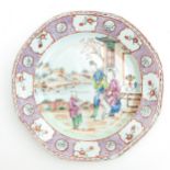 A Familly Rose Mandarin Plate