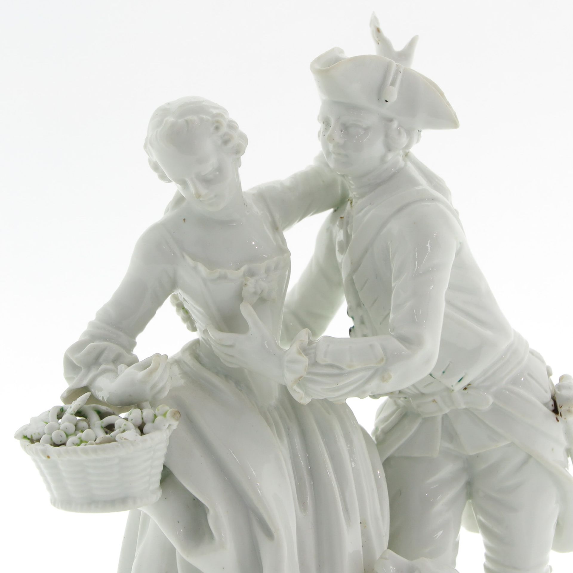 An 18th Century Meissen Sculpture - Bild 8 aus 8