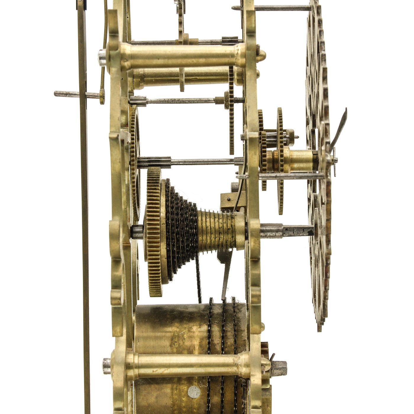 An English Skeleton clock - Image 8 of 8