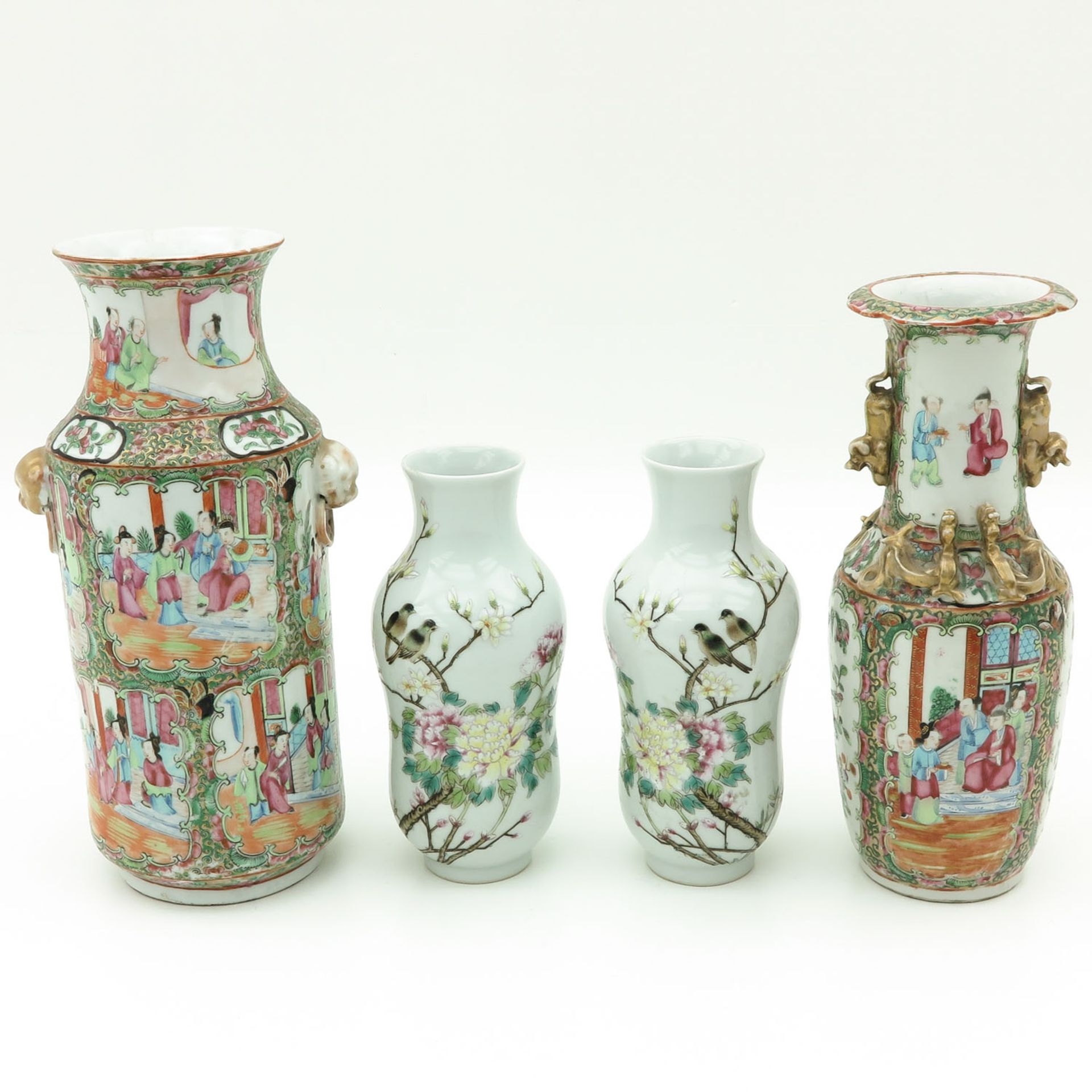 A Collection of Four Vases