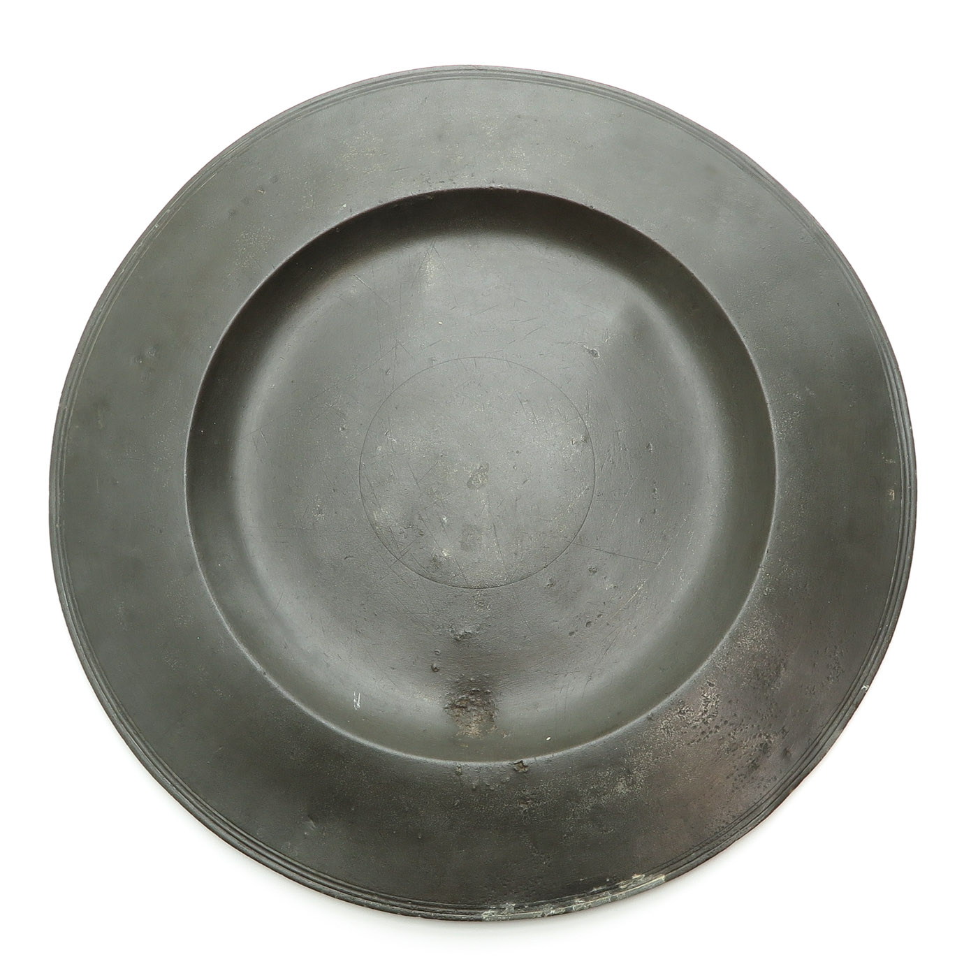 An 18th Century Pewter Cardinal Dish