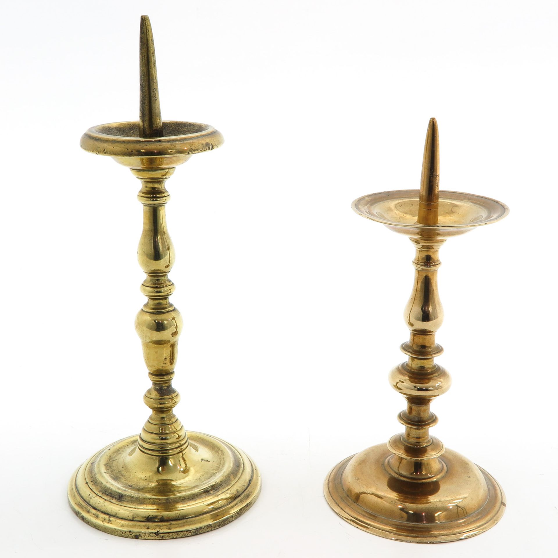 Two Copper Candlesticks