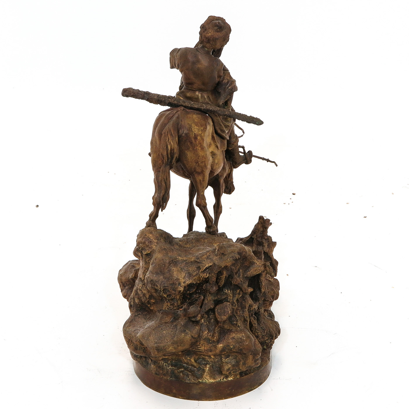 A Signed Bronze Sculpture - Image 4 of 4