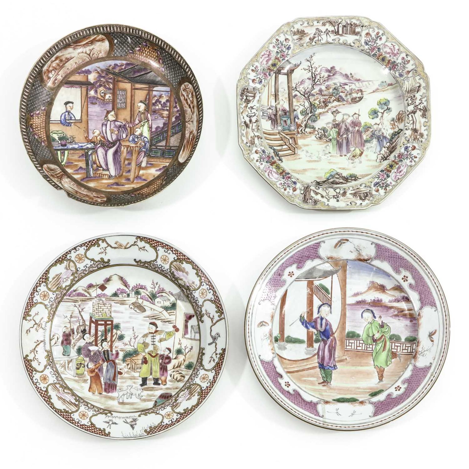 A Collection of 4 Plates