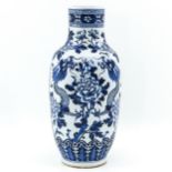 A Blue and White Vase