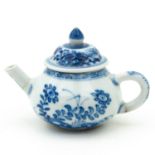 A Blue and White Teapot