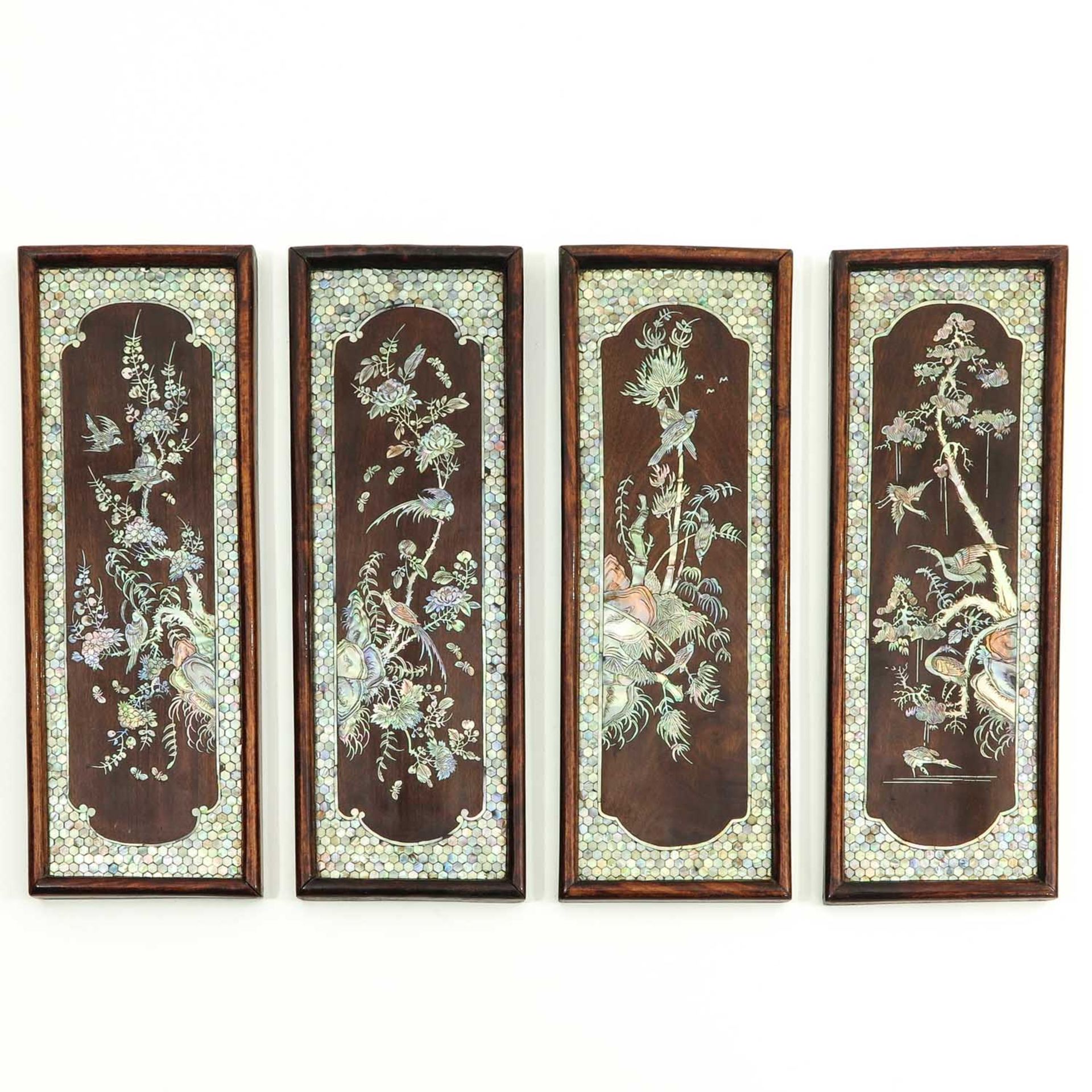 A Series of 4 Wall Panels