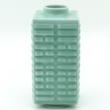 A Celadon Cong Vase