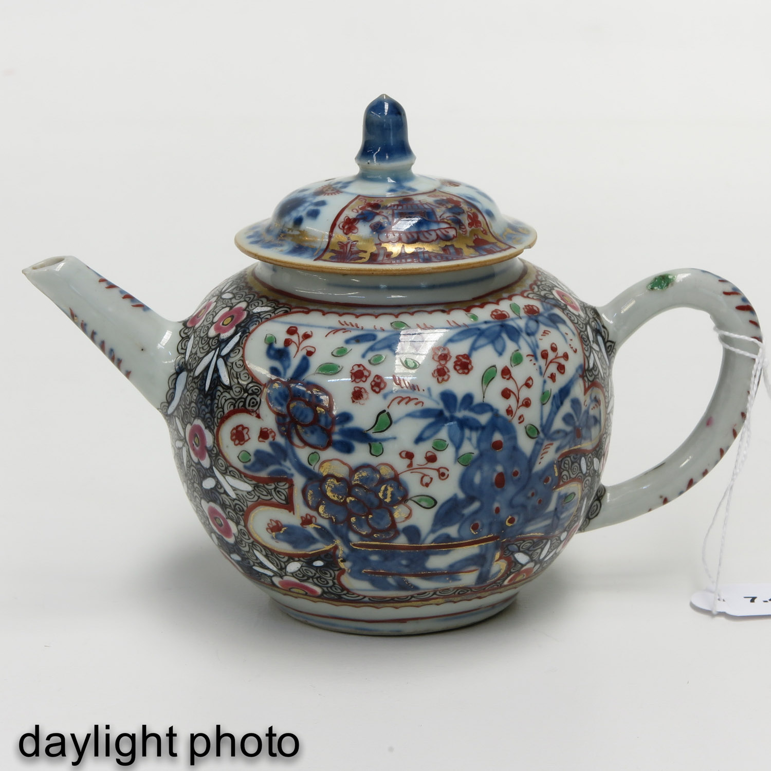 A Polychrome Teapot - Image 7 of 9