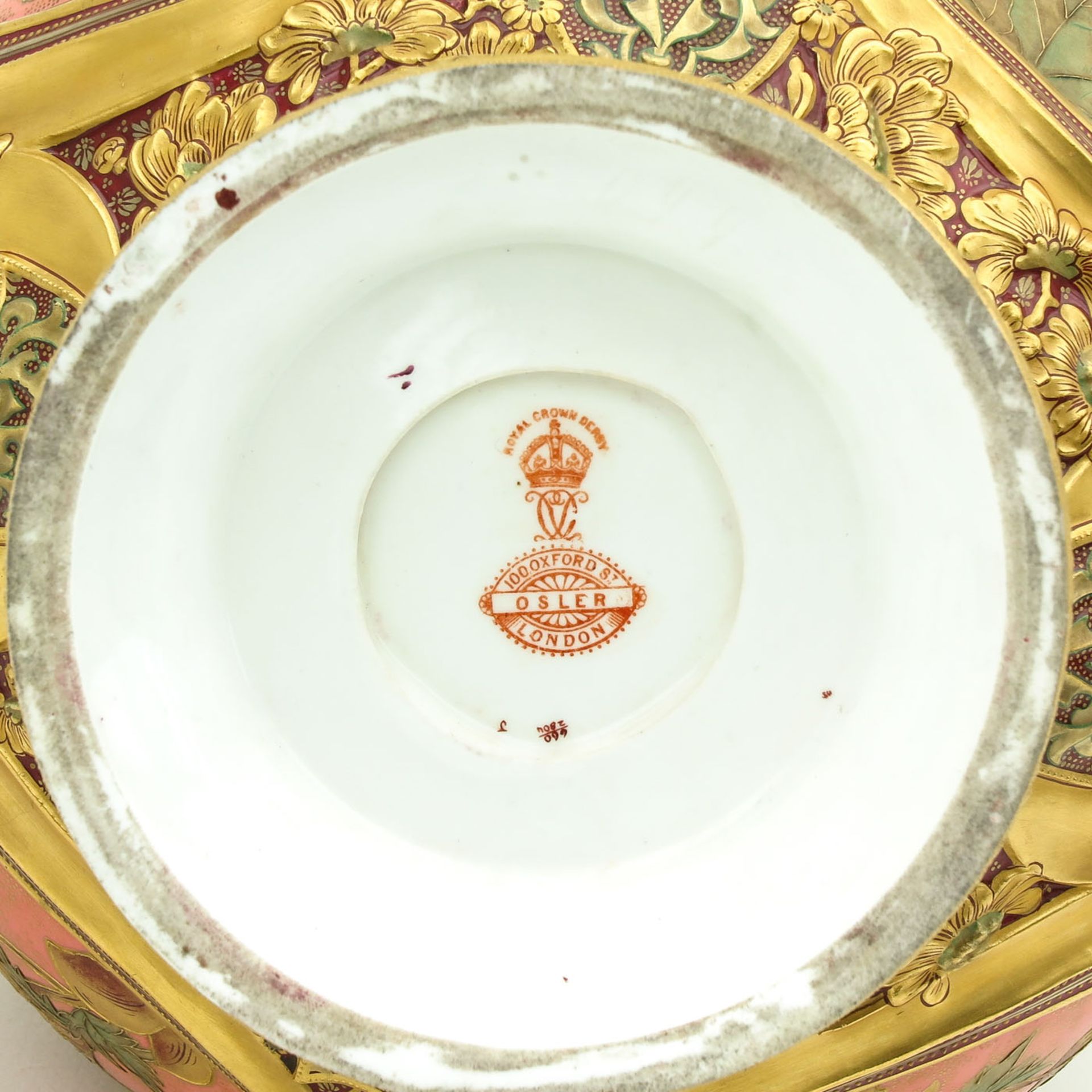 A Royal Crown Derby Vase - Bild 3 aus 3