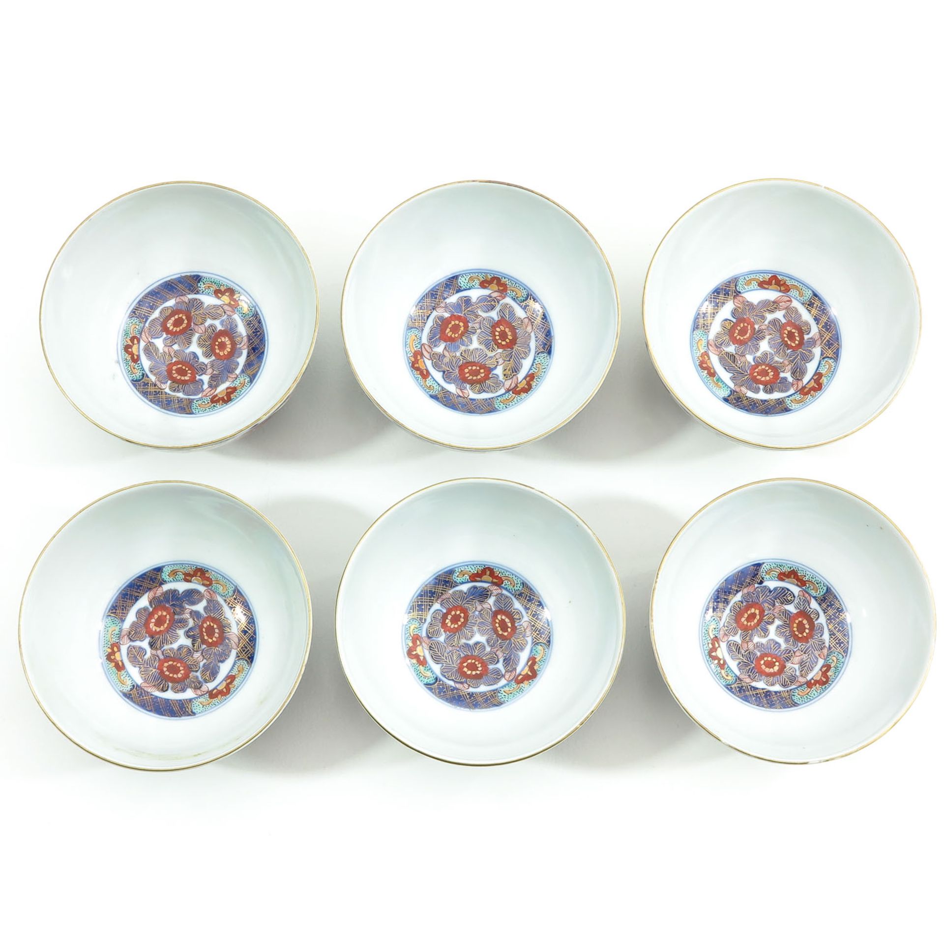 A Series of 6 Imari Bowls - Bild 5 aus 9