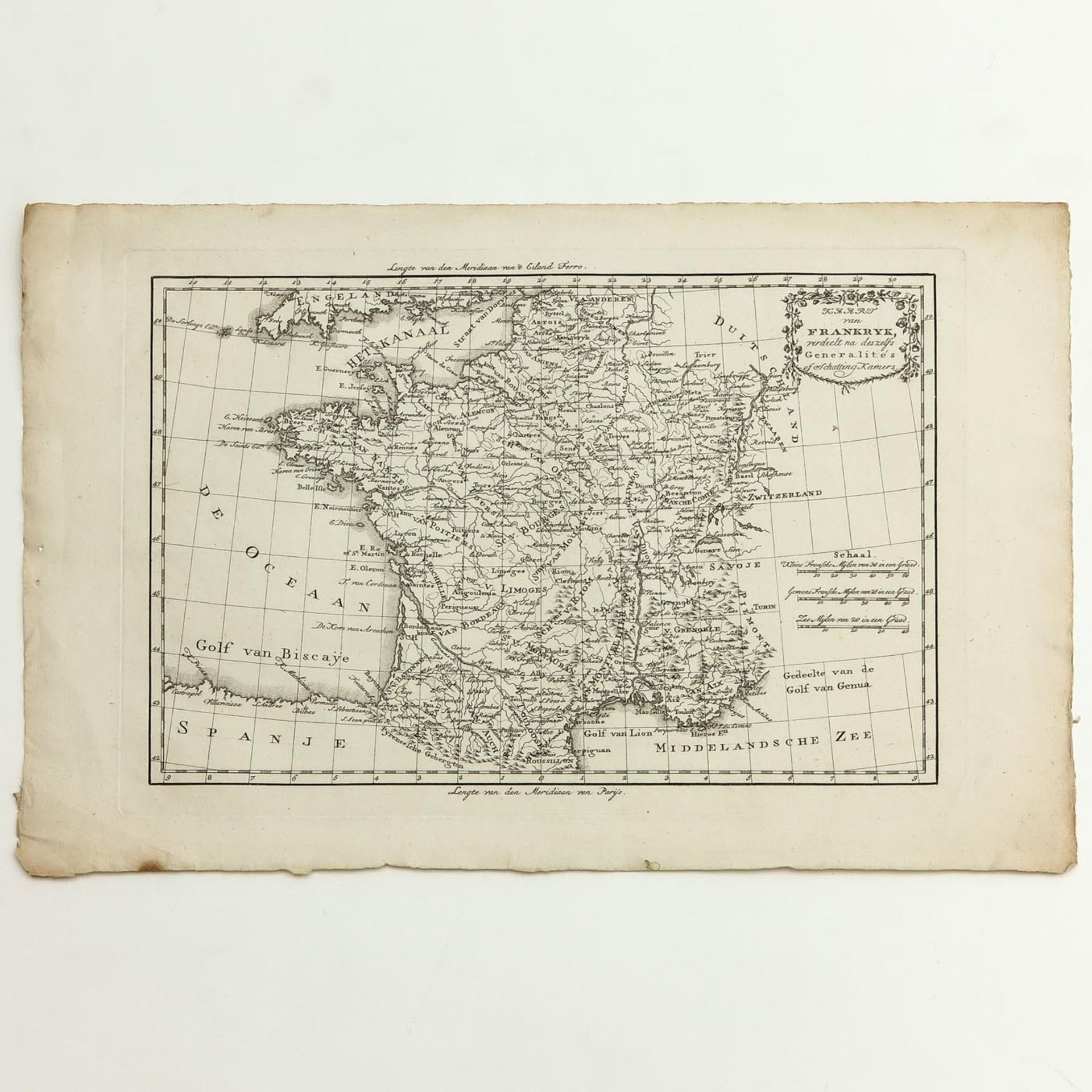 A Collection of Old Prints and Topographic Maps - Bild 4 aus 5