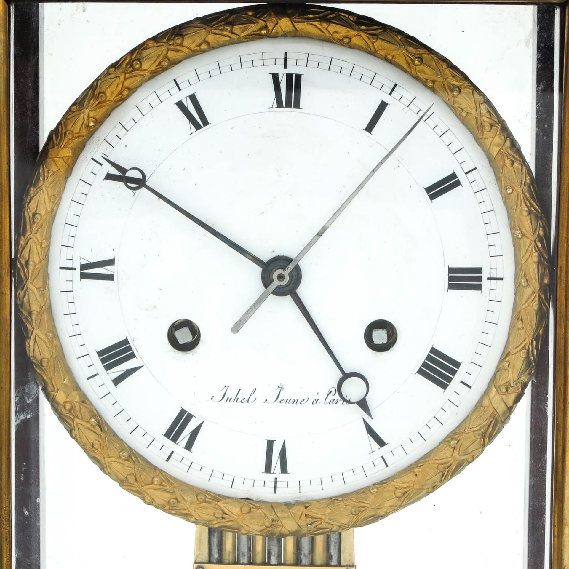 A Signed French Table Clock Circa 1800 - Bild 6 aus 9