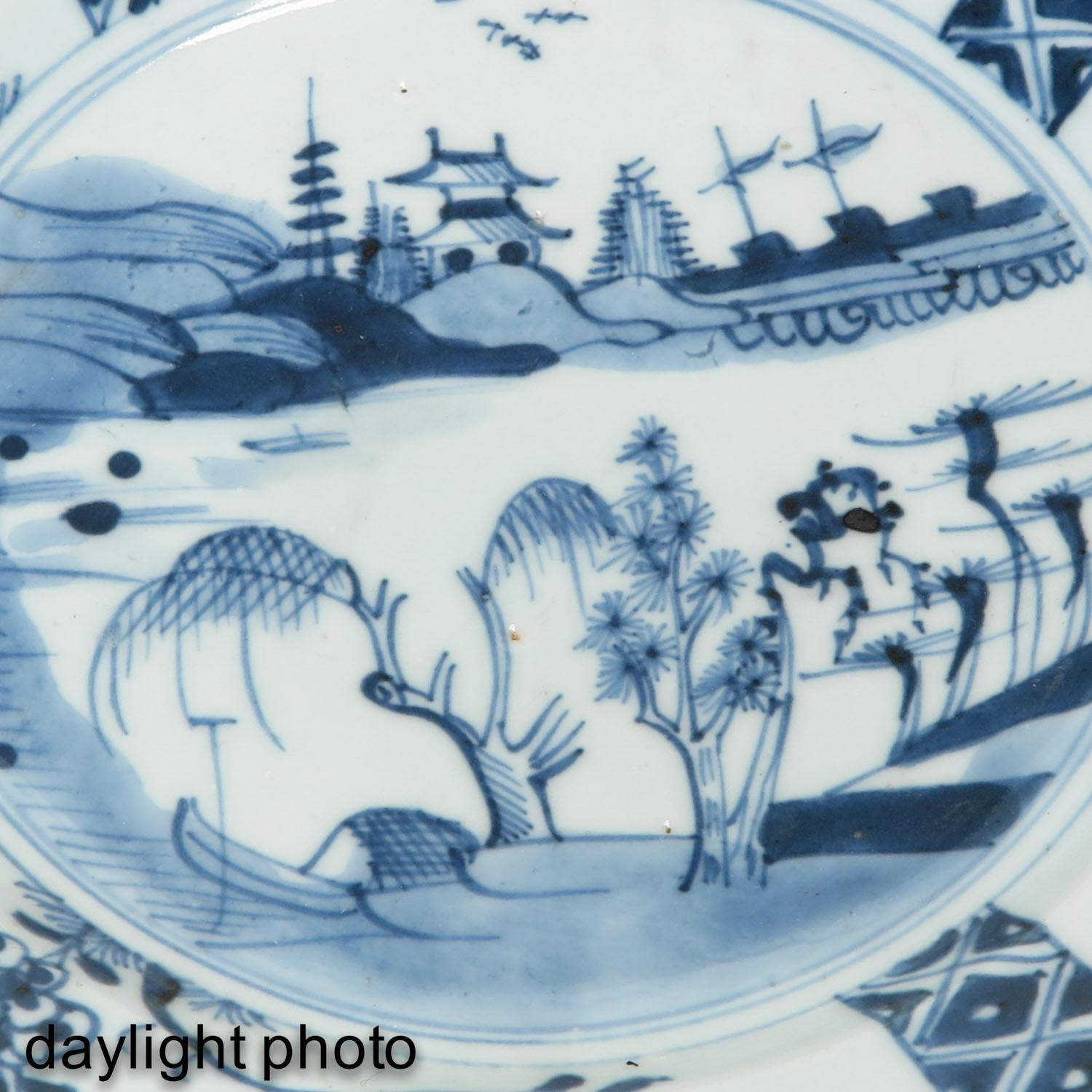 Three Blue and White Plates - Image 6 of 8