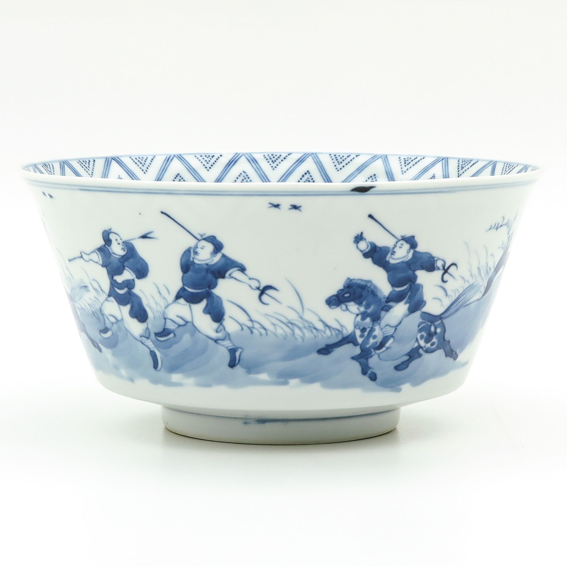 A Blue and White Bowl