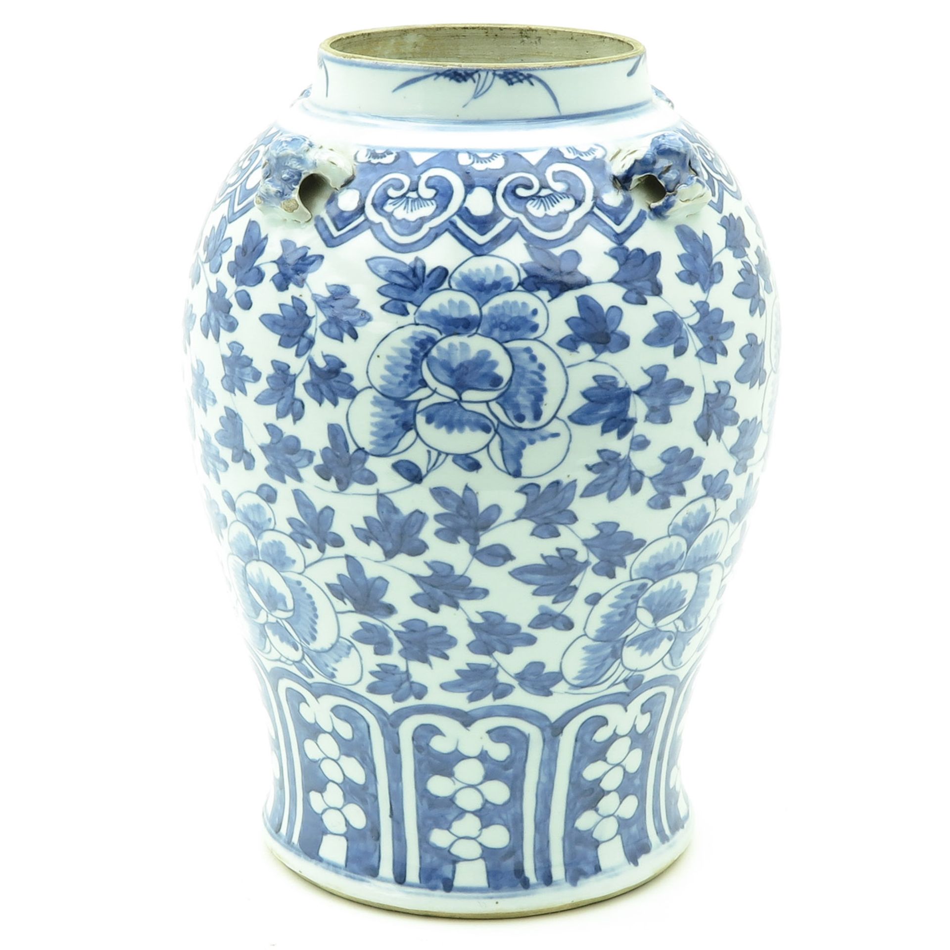 A Blue and White Vase