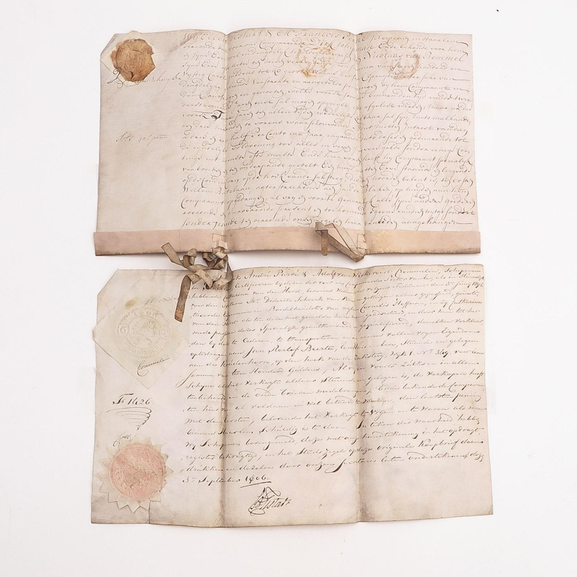 A Collection of 18th - 19th Century Paperwork - Bild 5 aus 5