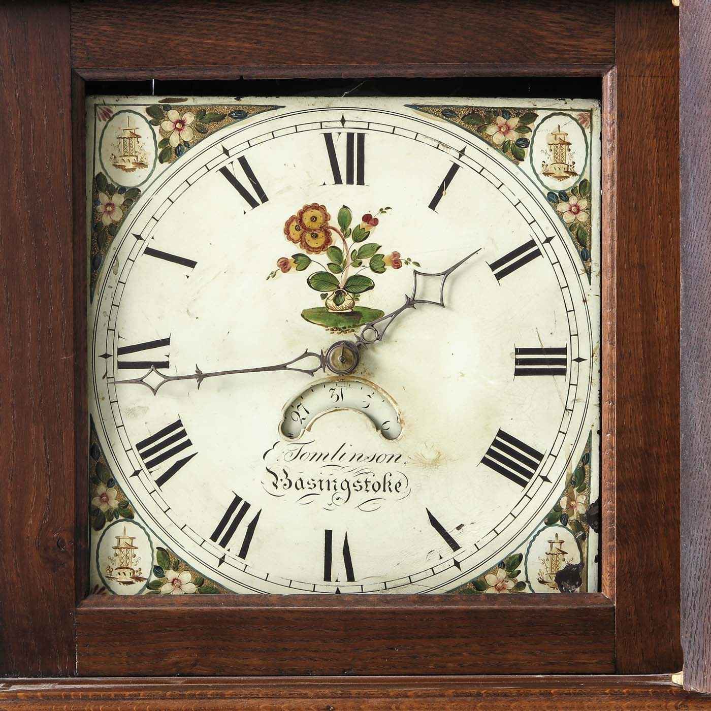 An English Standing Clock - Image 2 of 2