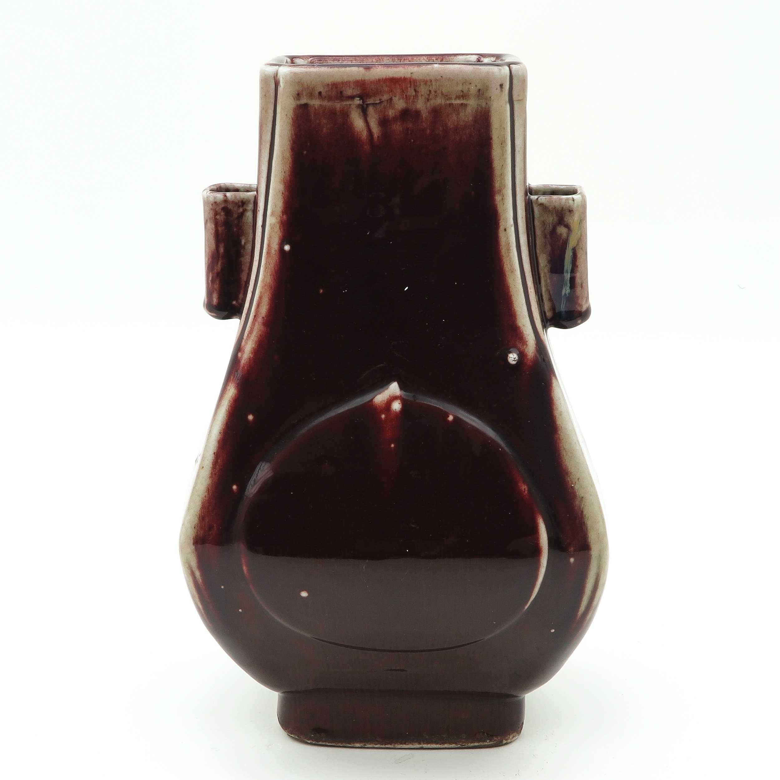 A Flambe Decor Hu Vase - Image 3 of 9