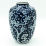 A Blue and White Vase