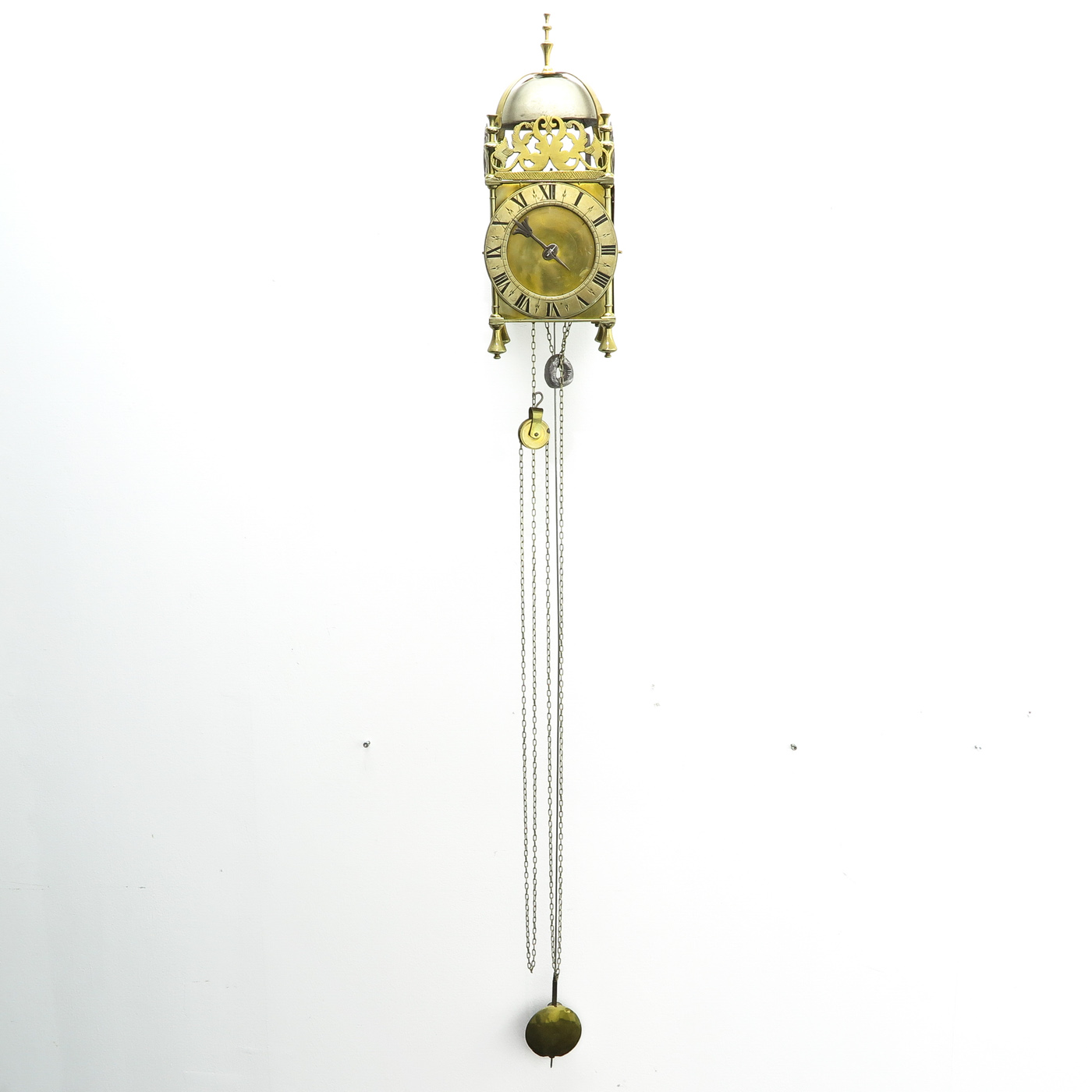 A French 17th - 18th Century Lantern Clock - Image 3 of 6