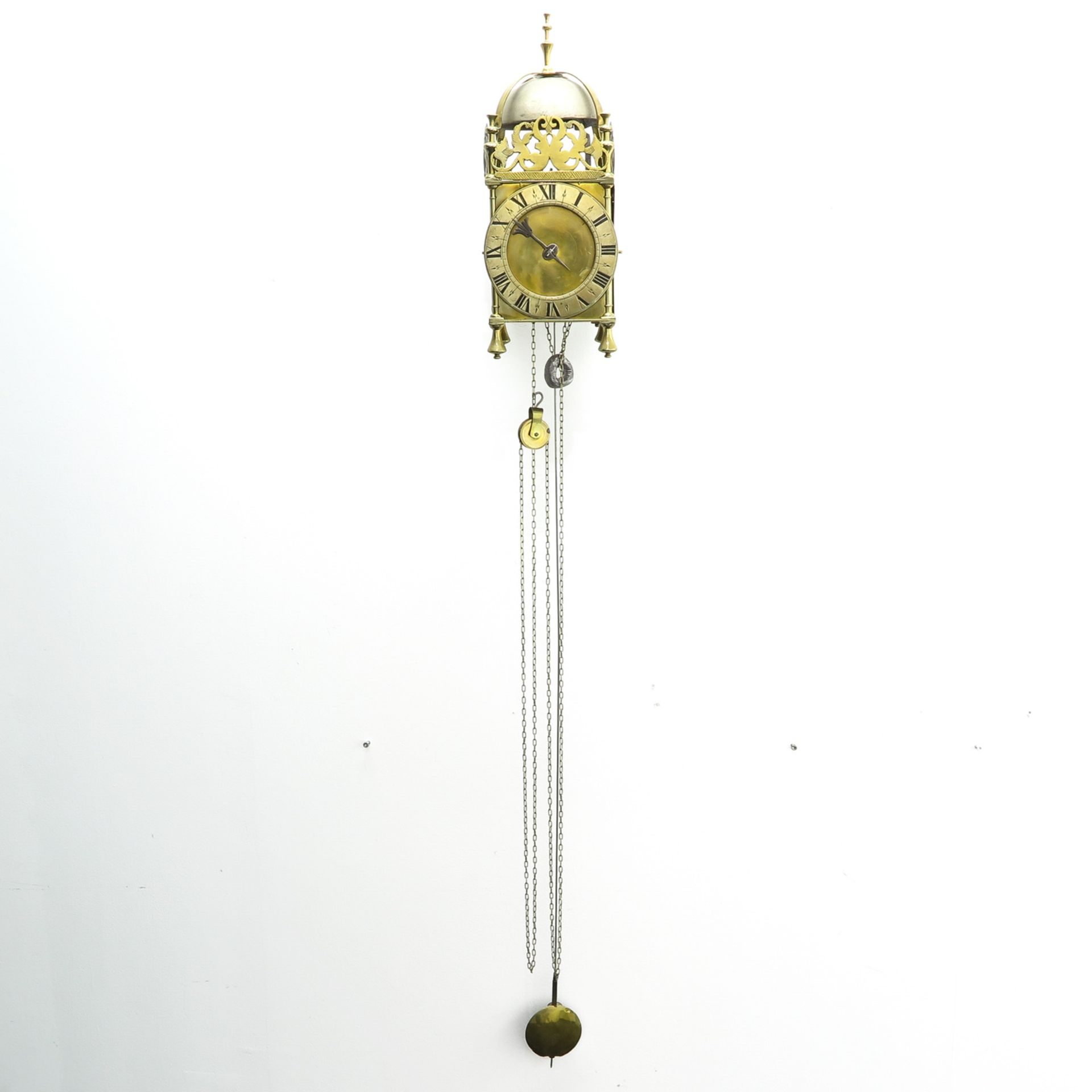 A French 17th - 18th Century Lantern Clock - Bild 3 aus 6