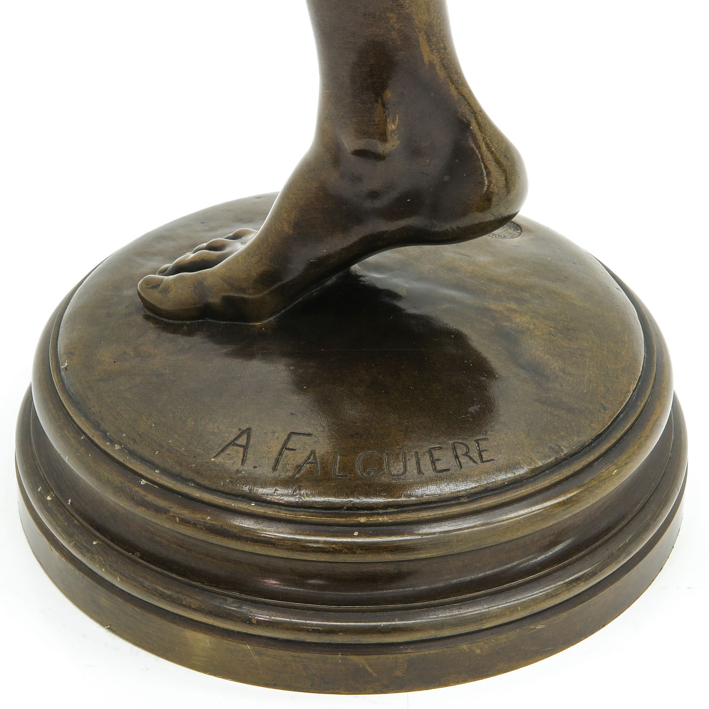 A Signed Bronze Sculpture - Image 6 of 8