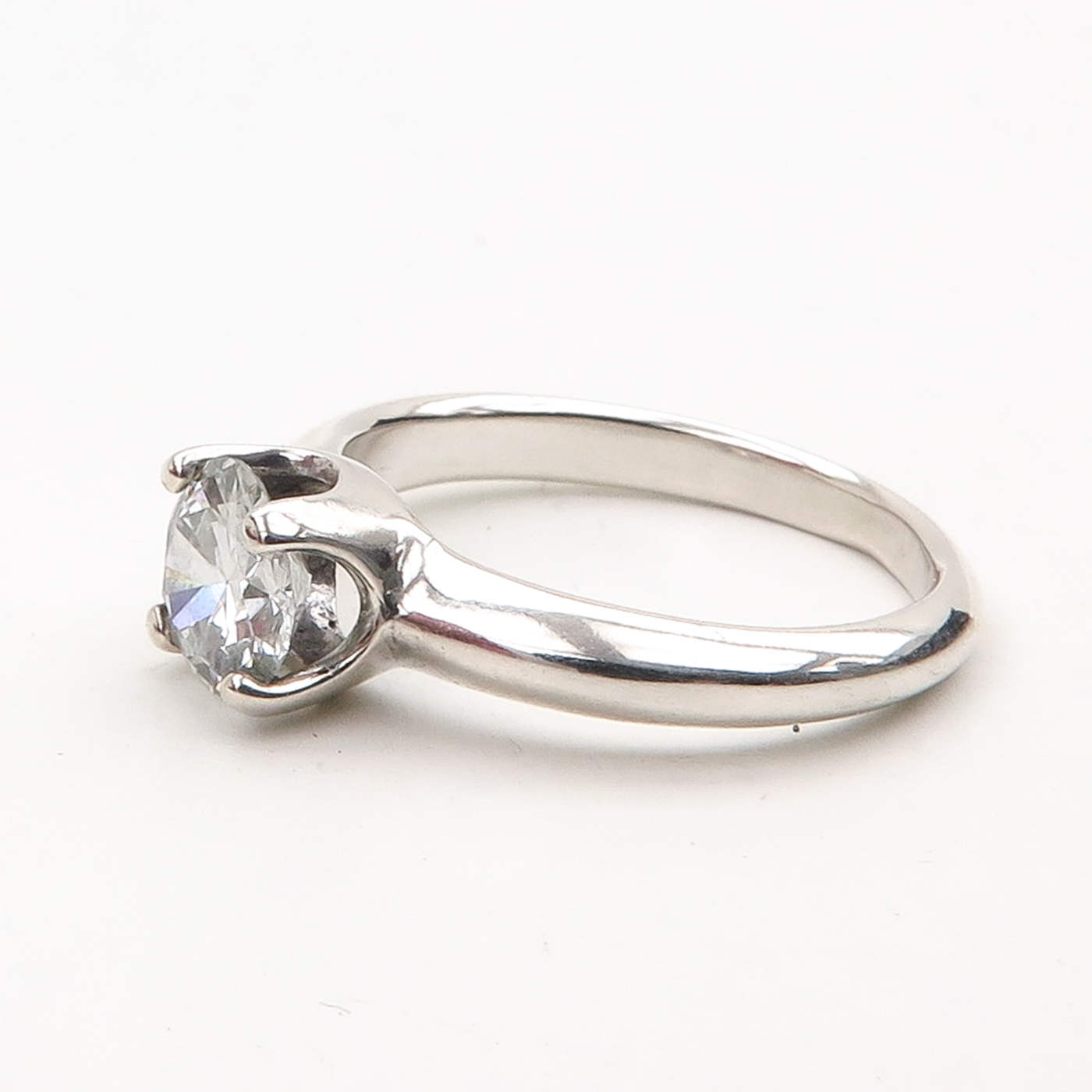 A Ladies Diamond Solitaire Ring 0.93 Carat - Image 2 of 2