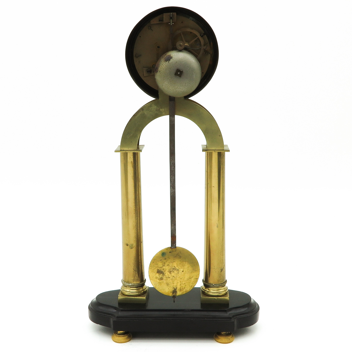 A 19th Century French Column Clock - Image 4 of 7