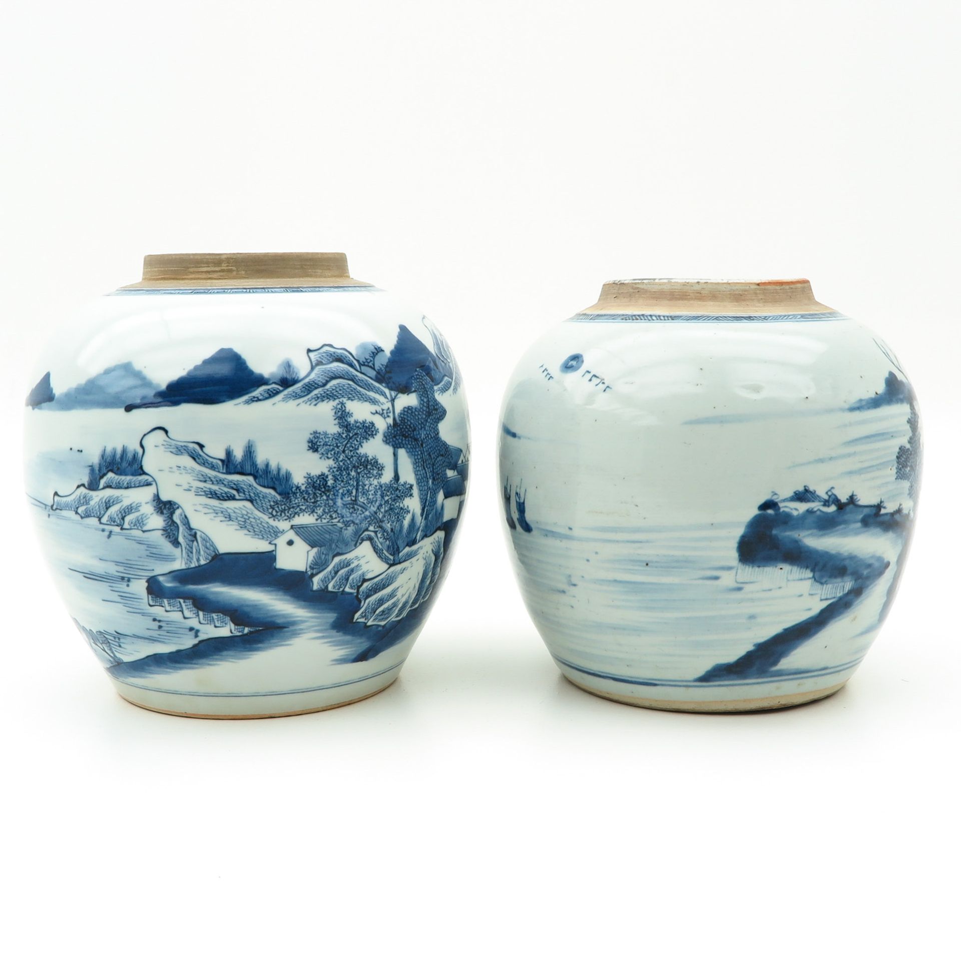 A Pair of Blue and White Ginger Jars - Bild 4 aus 10