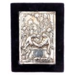 A Religious Silver Plaque Circa 1600