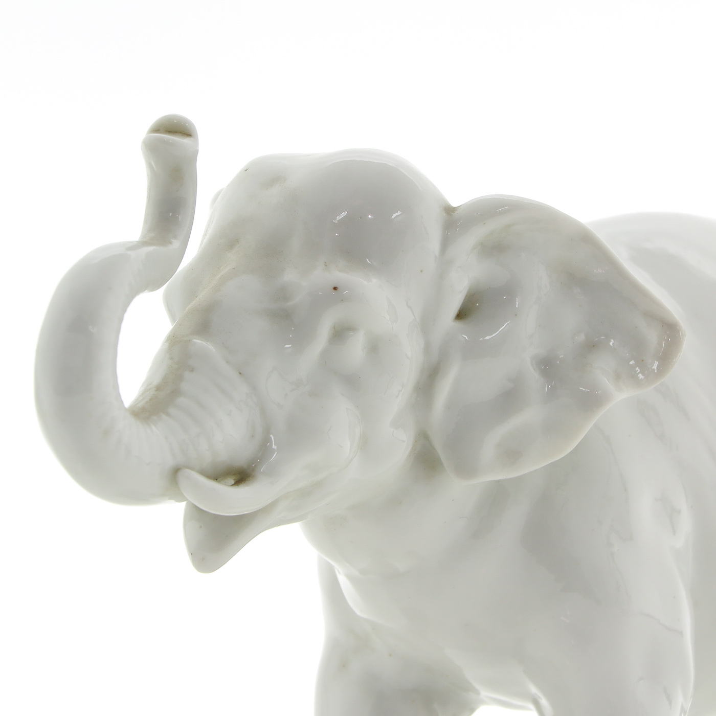 A Lot of 2 Meissen Animal Sculptures - Image 7 of 8