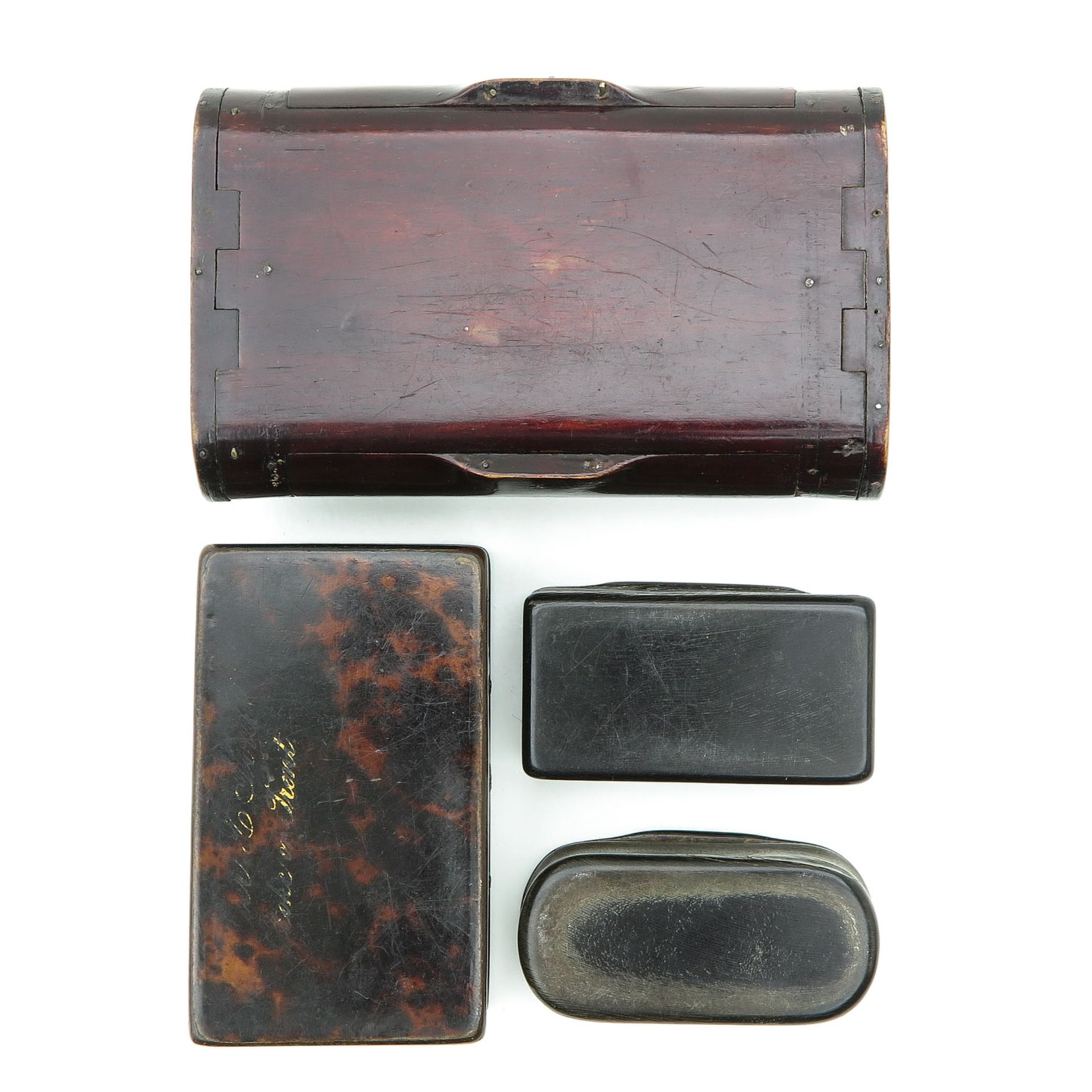 A Collection of Four Snuff Boxes - Bild 3 aus 5