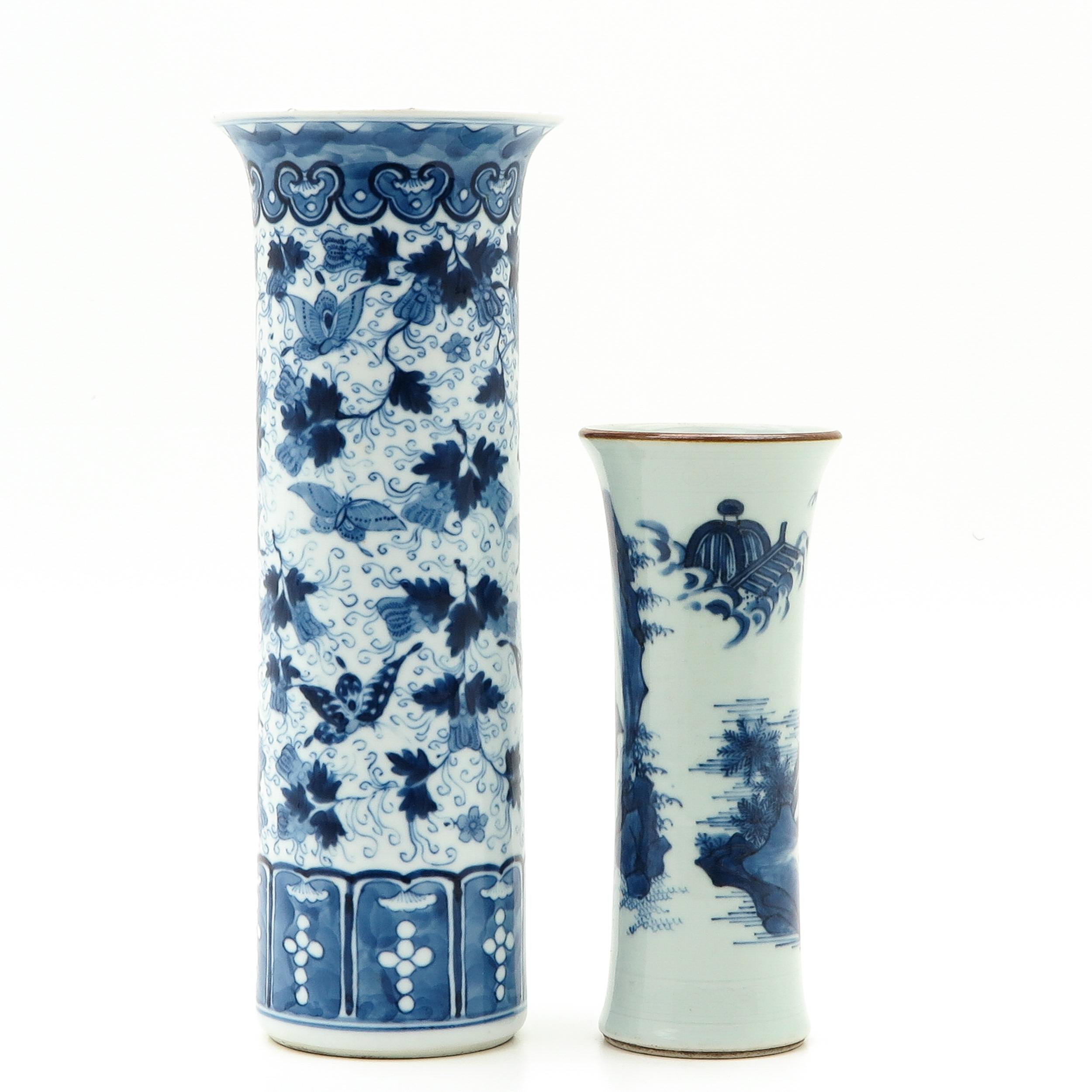Two Blue and White Vases - Image 3 of 9
