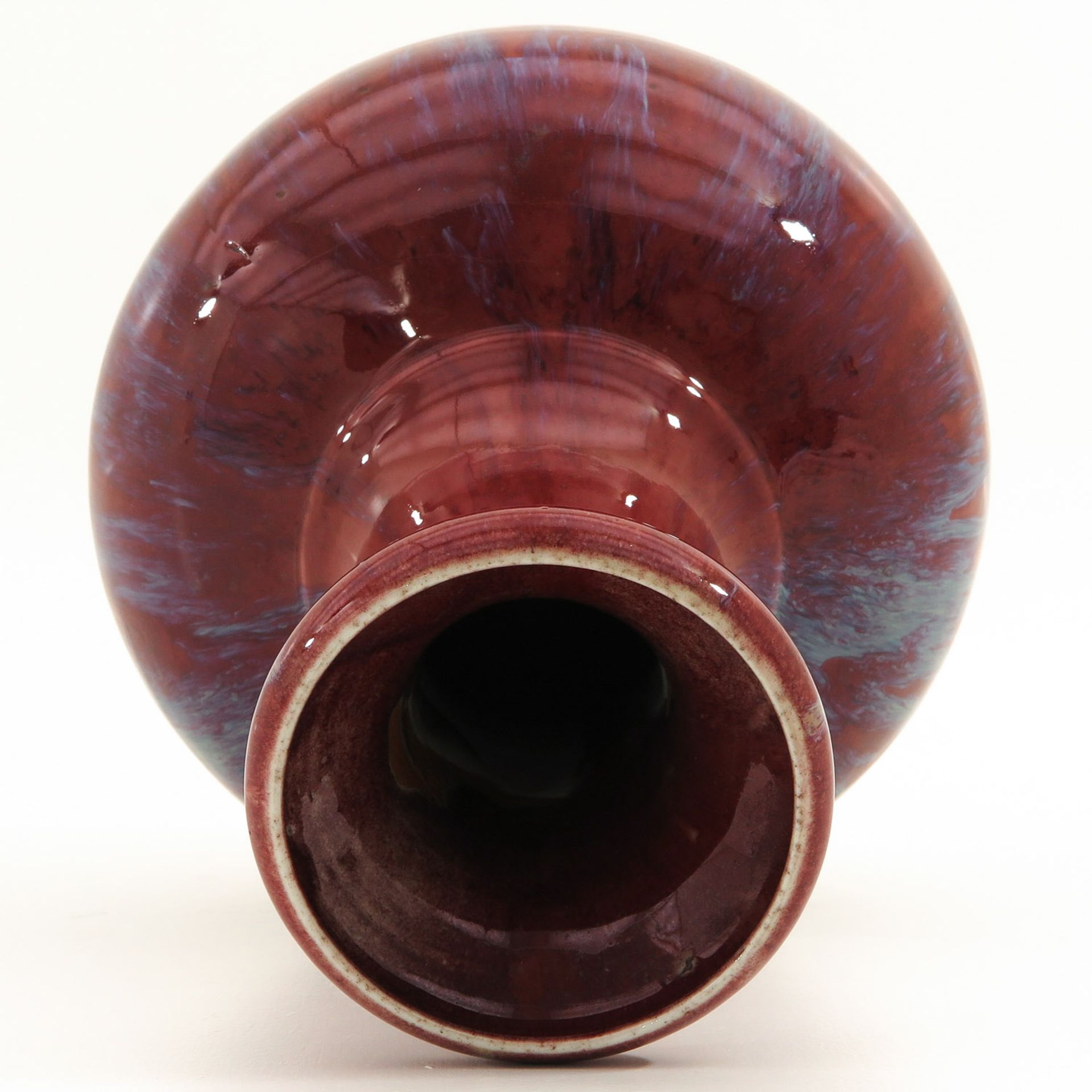 A Flambe Decor Vase - Bild 5 aus 9